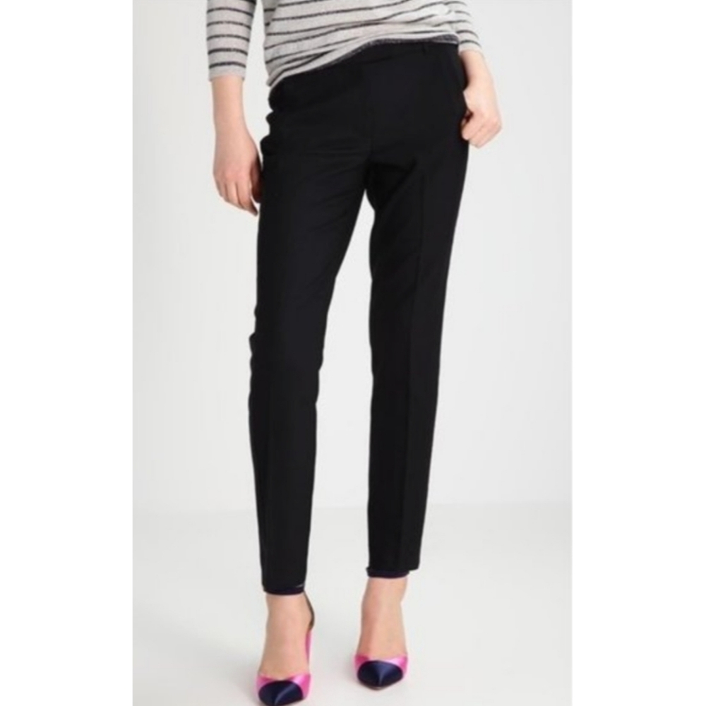 Jcrew Maddie style pant Size 2T all black j crew